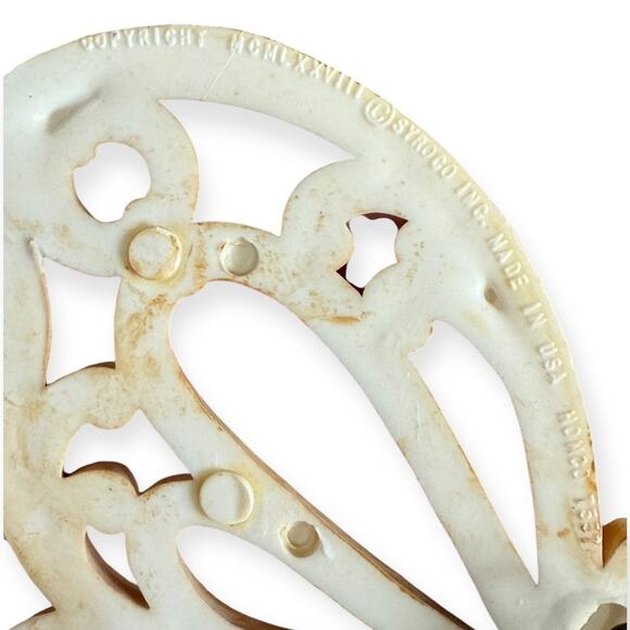 Burwood Syrogo 3 Wall Hanging Art Large 18" MCM Decor Retro Butterfly Candelabra - Picture 9 of 12